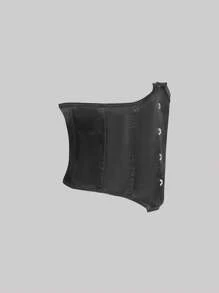 Corset de taille ajustable avec laçage, mini ceinture de taille de style rétro, ceinture de taille sculptante, accessoire polyvalent pour robes et hauts