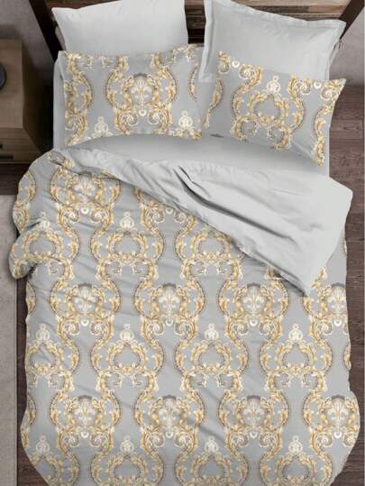 NOVARIA HOME - 2/3 Stücke Bettbezug Set - 135*200 1 Kissenbezug 50*70 - 200*200 2 Kissenbezüge - 220x240 2 Kissenbezüge - Hergestellt in der Türkei