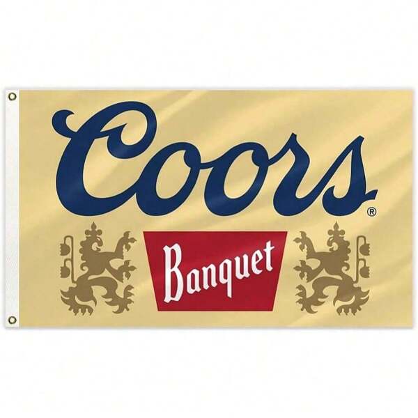 Drapeau de bière 3x5Ft Bannière de bière cool avec œillets en laiton pour décoration de chambre d'étudiant, extérieur, fêtes, cadeau