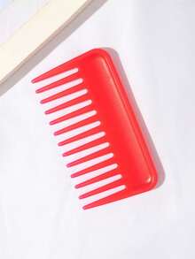 1pc Straight Hair Large Tooth Comb, Oil Head Comb With A Wide Tooth Design, Household Comb, Suitable For Both Men And Women, Dedicated For Men's Insertion Comb, Carry Hair Salon Hair Comb With You, Travel Essentials, Available In Multiple Colors - Multicolor - View 17