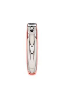 1pc Hollow Stainless Steel Nail Clipper With Anti-Splash Function And Nail Debris Collection Design, Available In 3 Sizes And Colors, Home Manicure Tool