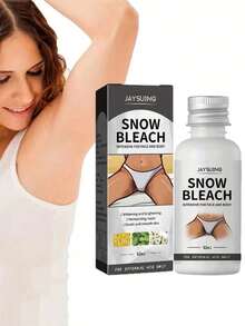 2 件腋下美白霜，适用于美白和提亮大腿内侧、腋窝、膝盖和肘部，去除、净化和美化皮肤，增强皮肤光泽和光滑度，保湿滋养黑斑，淡化身体霜，母亲节礼物（30g/50g）