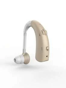 Rechargeable Hearing Amplifier, With Active Noise Elimination, Adjustable Volume Control, Comfortable Silicone Earplugs, Rechargeable And Portable Audio Equipment, Fashionable Audio Accessories And Key Control Functions.