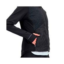 NEW BALANCE WJ33256 - Zip Up Hooded Sports Jacket - Black - View 3