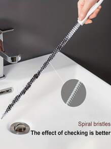 1/3/5pcs Kitchen Sink Drain Hair Remover Tools, Flexible Handheld Drain Cleaning Hooks For Home Plumbing Clogged Pipes