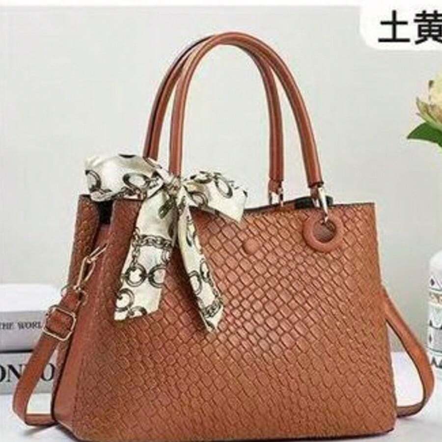 Women's Handbag - Mocha Brown - View 1