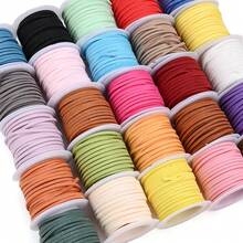1 Roll 196.85inch Colorful Faux Suede Braided Cord For Handmade Bohemia Bracelet Jewelry Making Thread String Rope - 1 Roll - View 8