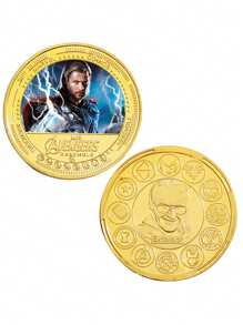 Marvel Marvel Spider Man Collector Coin,Avengers Commemorative Metal Coin With Case,Gift For Superhero Fans & Collectors,Suitable For Desk,Home Decor Display