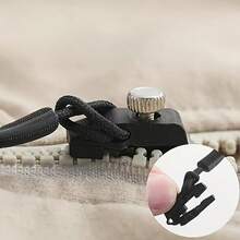 24 件拉链滑块拉链头替换套件，多用途可拆卸拉链头，拉链修理套件适合夹克包行李箱，无需工具，有大、中、小号可供选择