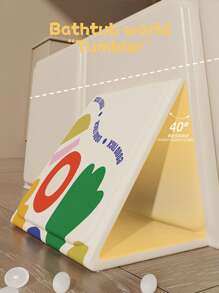 Portable Foldable Home Bathtub, Large & Extended Washing & Bathing Basin, Thickened Composite Board Bathtub, Hot Water Insulation Bathing Tub, Family Fun Water Play Pool, Ball Pit Bathroom Accessories Back To School