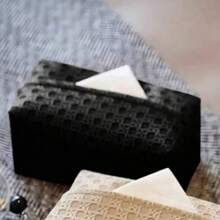 1 Peça Caixa De Lenços Acessórios De Cozinha À Prova D'Água, Caixa De Lenços Decorativos, Porta-Guardanapos Para Mesa, Caixa De Lenços De Banheiro