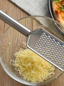 1pc Stainless Steel Practical Multi-Function Cheese Grater - Silver - View 9