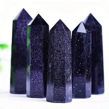 1 件天然水晶棒治愈玫瑰石英紫水晶单点适用于家居装饰或礼物！