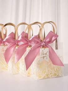 Exquisite Transparent Gift Bag, Beauty Salon Souvenir Gift Bag