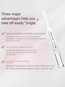 1pc 5ml Korean Double Eyelid Shaping Cream, Natural Invisible Quick Drying Adhesive Double Eyelid Fixing Cream