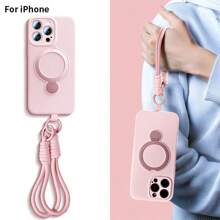 Magnetic Phone Case, Ultra-Thin Magnetic Phone Case -360 Degree Support, Liquid Silicone, Fully Covered Anti Drop, With IPhone 16, 16 Pro Max, 15 Pro, 13, 14 For Iphone Case