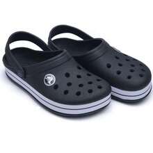 Unisex Comfortable Non-Slip Simple Beach Babouch Sandal - Black - View 1