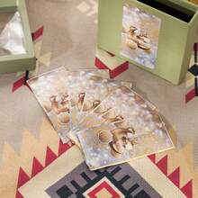 1/3/5pcs PE Film Anti-Oxidation Clear Jewelry Display Box, Eid Al Adha Gift Box, Multifunctional Portable Business Travel Jewelry Storage Box, 3D Photo Album Floating Box For Pendants, Necklaces, Bracelets, Rings, Coins, Earrings, Pins, Storage Boxes, Anti-Oxidant Jewelry Boxes, 3D Floating Display Boxes, Anti-Oxidant Small Delicate Beads Display Boxes, Anti-Oxidant Jewelry Display Boxes