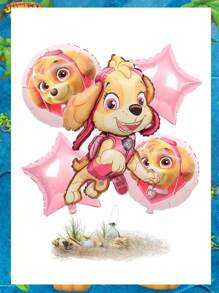 Paw Patrol 9 Paw Patrol Themen Party Dekorationen Fünf-Stück Ballon Sets, mit einer großen Auswahl an Stilen zur Auswahl. Geburtstagsparty Geschenke, Geburtstagsparty Veranstaltungsort Dekoration und Fotorequisiten, Feiertags Party Aggregations Dekorationsartikel, Familien Zusammenkunft Party Hintergrund Dekorationsballons, Halloween, Weihnachten, Erntedankfest, Kindertag, Schulanfang, Muttertag