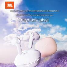 JBL True Wireless Bluetooth Headset COMPACT Semi-In-Ear Compact Headset Ultra-Long Battery Life 60mm Low Latency Low-Frequency Noise Reduction Smooth Calls Built-In High-Quality Microphone Purple - Purple - View 2