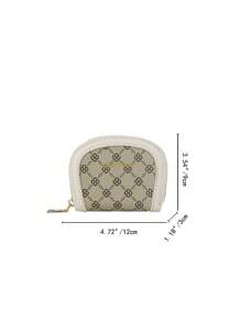3pcs/Set Women Short Wallet & Card Holder, Classic Large Capacity Zipper Wallet, PU Leather Casual Wallet, Crocodile Embossed Quilted Wallet Gift For Mother's Day For Women Wallet Mini Wallet Purse Wallet Small Wallet