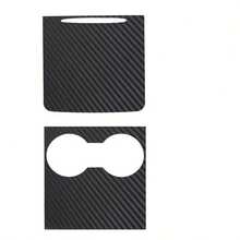 1pc For Tesla Center Console Panel Sticker Wood Carbon Fiber Ultra Thin Carbon Central Control Cover Stickes - one-size - View 10