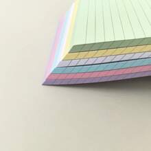 A5 Colorful Ruled Notepad, 50 Sheets Tear-Off Memo Pad