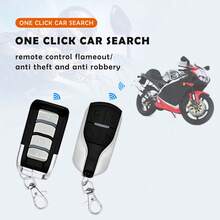 DC12V Motorcycle Anti-Theft Alarm Security System Remote Control Engine Start Bike Anti-Hijacking Cutting Off Remote Engine Start Arming Disarming - B - Ver 12