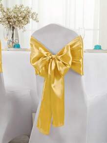2/4/6/12/24pcs Satin Table Runner 11 X 108 Inch Gold Long Wedding Satin Silk Table Runner For Wedding Banquet Graduations Birthday Party Decoration