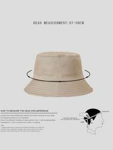 Mũ tai bèo thời trang unisex: Thoáng khí, nhẹ, chống tia UV, màu sắc kẹo ngọt - Bền và đa năng. - Màu Khaki - Xem 4