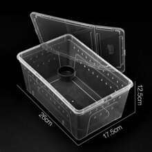 1 Pc Reptile Tank Insect Spiders Tortoise Lizard Acrylic Transparent Breeding Box Vivarium Lid Reptile Pet Product