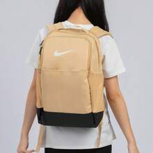 耐克男女通用背包，新款户外运动休闲旅行通勤背包，学生书包 DH7709-252 - 卡其色 - 查看 5