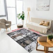 1pc Wood Grain Country Kitchen Mat - Non-Slip Polyester Rectangular Carpet, Suitable For Home Decor, Retro Kitchen Decor, Durable Floor Mat, Kitchen Rug Bathroom Decor Summer - Multicolor - View 13