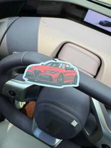Racing Rearview Mirror Decor - Car Air Freshener - Long-Lasting Fragrance, Keeps Car Interior Fresh And Pleasant, Ideal Gift, Car Vent, Ocean Scent Air Freshener, Car Diffuser, Natural Essential Oils, Cartoon Design, Suitable For Rearview Mirror, Car Hanging Ornament