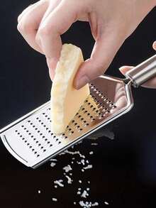1pc Stainless Steel Practical Multi-Function Cheese Grater - Silver - View 10