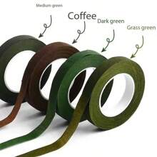 20m Floral Stem Wrap Tape, Self-Adhesive Florist Floral Tape For Bouquets, DIY Decorations, Flower Shop, Wedding Supplies