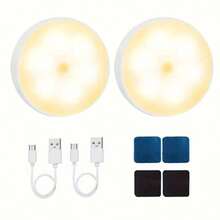 4pcs/2pcs Motion Sensor LED Night Light, Dynamic Sensor, Suitable For Hallway, Garden Stair, Wardrobe, Bedroom, Bedside, Can Be Mounted Anywhere - Multicolor - View 18