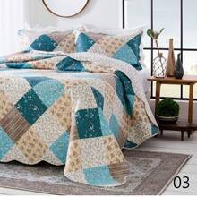 COBRE LEITO ESTAMPADO VARIADOS - Púrpura - Visão 6