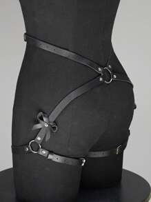 Thigh Straps Women's PU Leather Lingerie Sling Gothic Waistband Hip Belt, Holiday, Party Accessory For Women Valentine's Day Gift