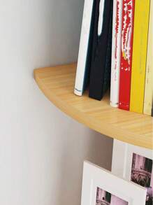 1pc Floating Shelf Space Saving Corner Shelf Storage Rack Wall Shelf For Bedroom Living Room Bathroom Kitchen