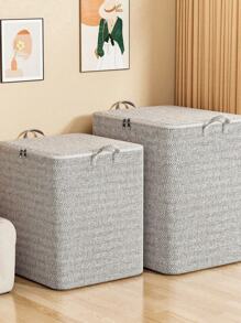 Large Storage Bags, Clothes Storage Bins Foldable Closet Organizers Storage Containers With Reinforced Handle For Clothing, Blanket, Comforters, Bed Sheets, Pillows And Toys (Gray), Storage Bins With Lids, Moving Boxes, Shoe Organizer Bag For School School Accessories School Stuff