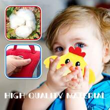 6-12 个月儿童玩具 - 惊喜谷仓，内含农场动物毛绒玩具、拨浪鼓、皱纹纸、儿童镜子玩具、儿童感官球 - 复活节篮子礼物 - 彩色 - 查看 6