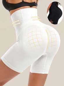1 Pc High Waist Tummy Control Shorts Waist Trainer Body Shaper Bottoms Tummy Control Panties Slimming Sheath Woman Flat Belly Hip Butt Lifter Briefs Panty Shapewear Seamless Underwear Women Shaping Panties