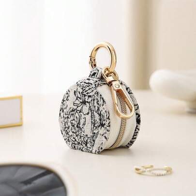 CASEGRACE 1pc Portable PU Leather Jewelry Box, Small Cute Jewellery Earring Ring Organizer Box, Travel Jewelry Storage Case, Mini Storage Box - Perfect Girl Women Gift For Wedding, Travel Wedding Travel Essentials Holiday Essentials Summer For Women Storage Organizer Gift Back To School