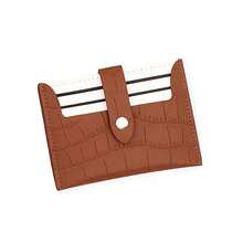 Slim Large Capacity Small Card Holder, Multi-Functional Card Slots Wallet, Women's Delicate Leather PU Card Case - Multicolor - View 10