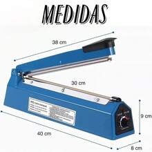 Maquina Selladora Impulso Bolsas Plastico 30 Cm Termica A Presion Herramienta De Envasado Termosellado Bolis Multilinea Globos Celofan Almacenamiento De Alimentos Casa Negocio Trabajo Escuela - Tipo de Enchufe A USA (110-127V) - Ver 3