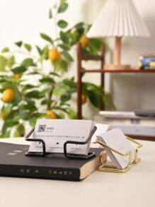 Stainless Steel Metal Name Card Holder, Minimalist Creative Name Card Box Stand For Office, Business, Boss, Teacher, 4 Color Options, Luxury Gold Color Name Card Display Rack