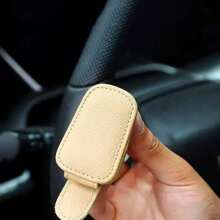 1 pieza Soporte magnético premium para gafas de sol en el parasol del coche - Clip de agarre seguro para accesorios interiores del automóvil