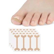 20 stuks duimverband teennagelstickers pedicure verzorgingstools elastische pleisters lijmvrije pedicure stickers, geurloos