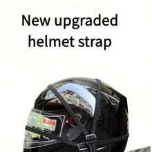 2-7 peças/Universal Correia de Bagagem para Motocicleta de 60cm, Corda Elástica Retrátil de Alta Resistência com Fivela Protetora para Capacete e Equipamentos de Moto